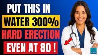 Men Over 50: STOP Drinking Plain Water! Add THIS for Max Nitric Oxide and Rock-Solid Circulation!