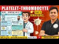 Thrombocyte | Thrombocyte kya hota hai | Platelet kya hota hai|Platelet disorder|platelet physiology