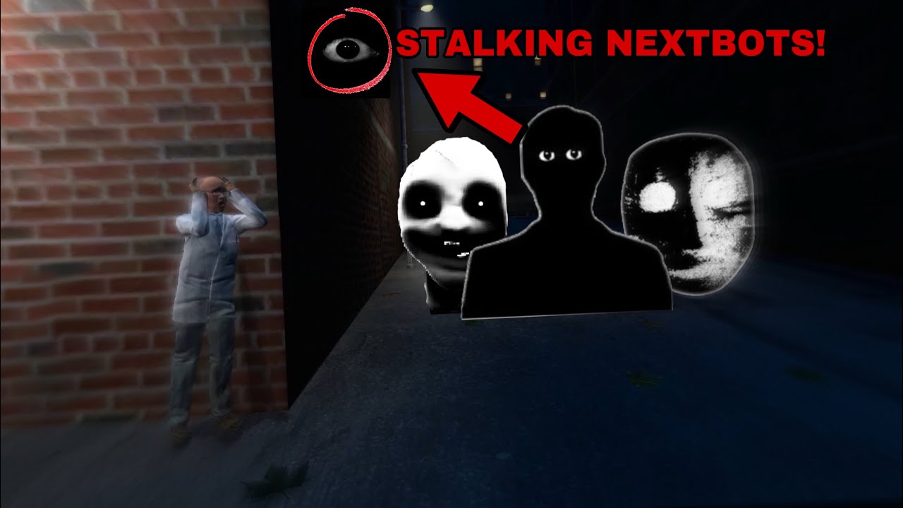 GETTING STALKED  BY STALKING NEXTBOTS IN GARRY’S MOD!