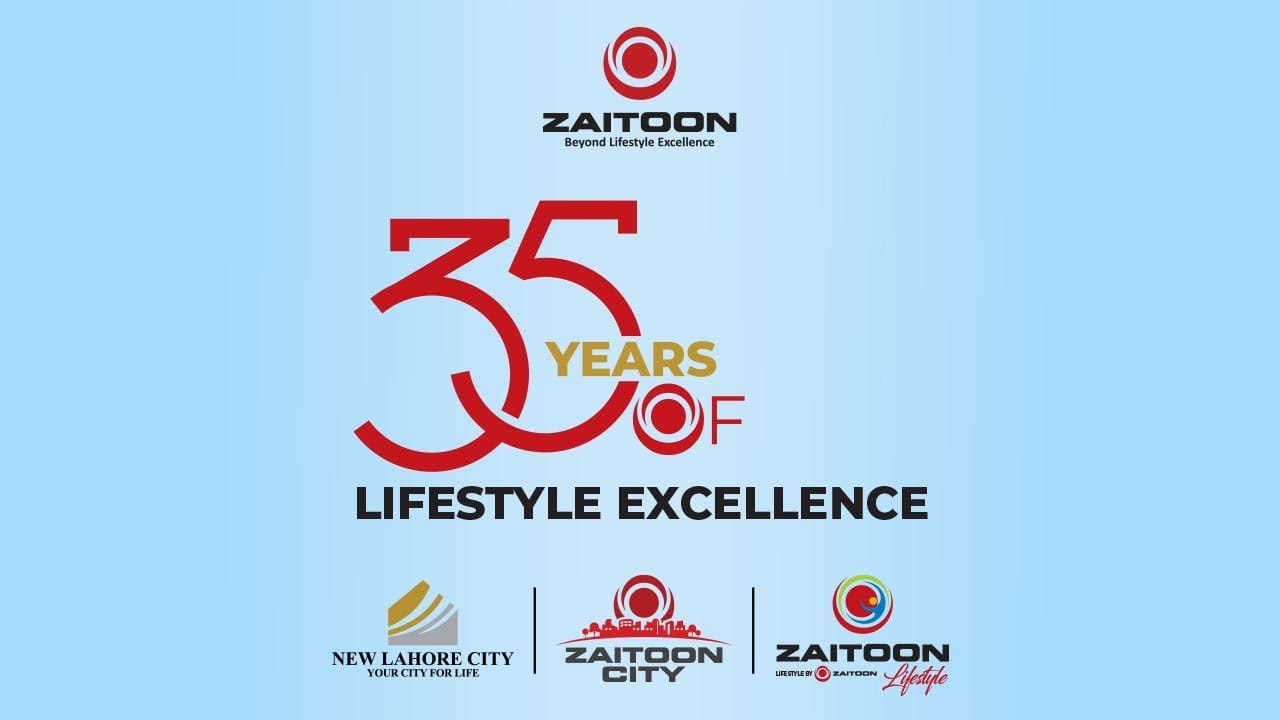 Zaitoon 35 years of Lifestyle Excellence