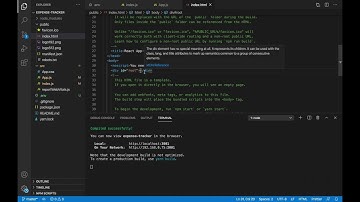 React JS Redux Expense Tracker Tutorial - Creating a react project + Source Code
