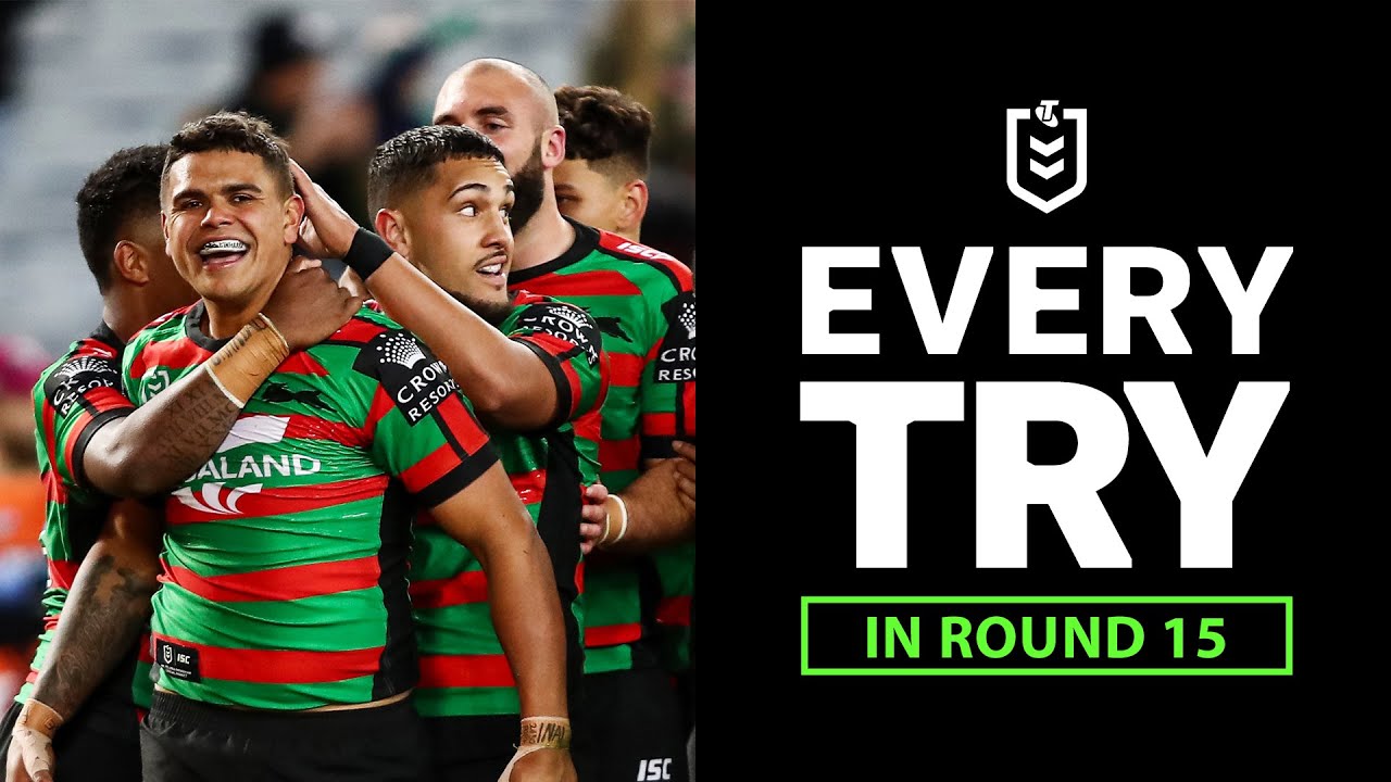 Every Try In Round 15 NRL YouTube Every Try In Round 15 NRL YouTube