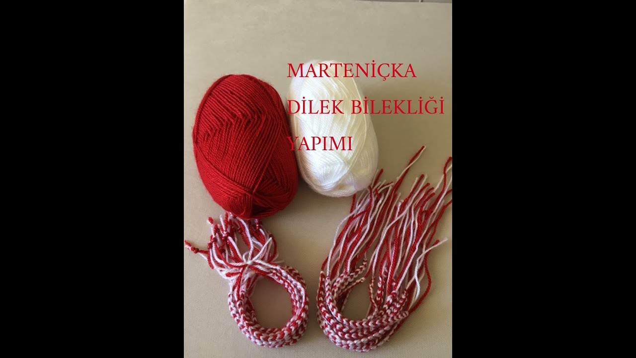 MARTENİÇKA DİLEK BİLEKLİĞİ YAPIMI