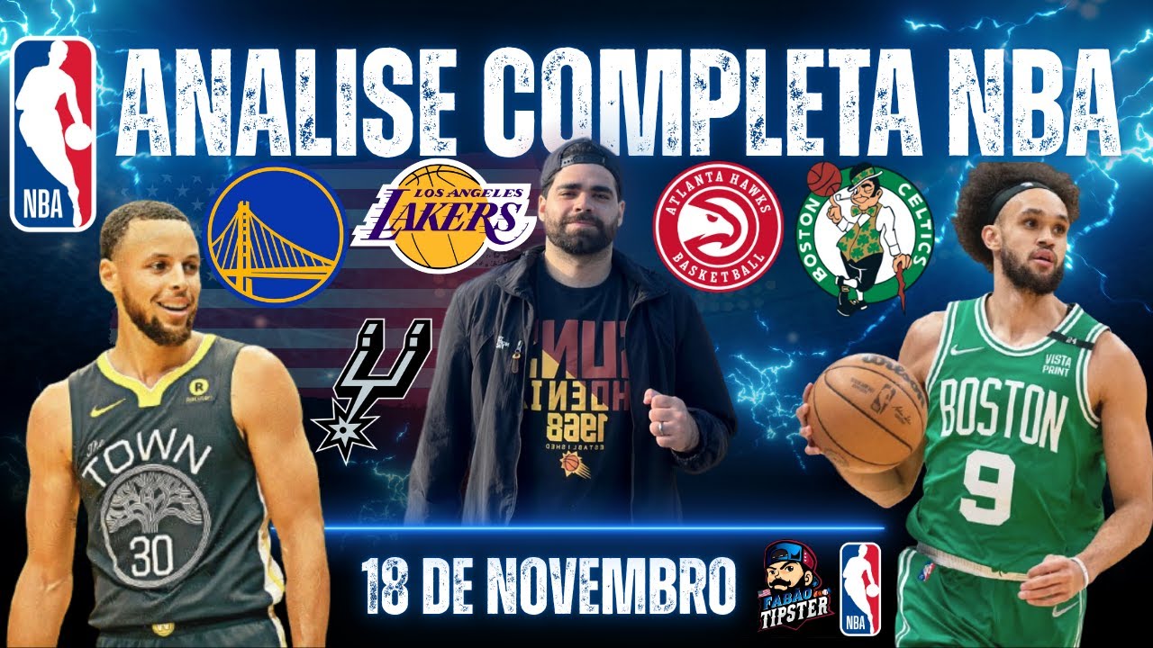 MELHORES PALPITES DA NBA PARA HOJE (TERÇA-FEIRA) - 18 11 2025