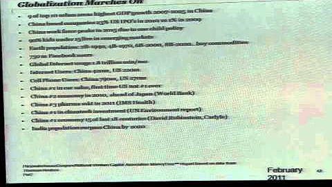 Globalization and Consumer Markets - Steve Bengston