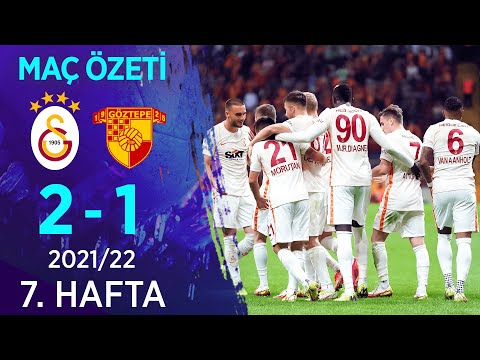 Galatasaray 2-1 Göztepe MAÇ ÖZETİ | 7. Hafta - 2021/22