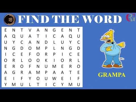 Word Game | Word Search | Puzzle | Find the Hidden Words | Word search finder | Find Words #3