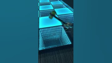 Skip the stress—this LED dance floor is party-ready in seconds! #leddancefloor #shorts