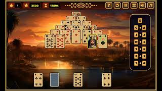 Game Pyramid Solitaire - Ancient Egypt screenshot 1