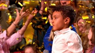 Alesha gives GOLDEN BUZZER to brave 8yearold, Ravi! | Britian's Got Talent 2024