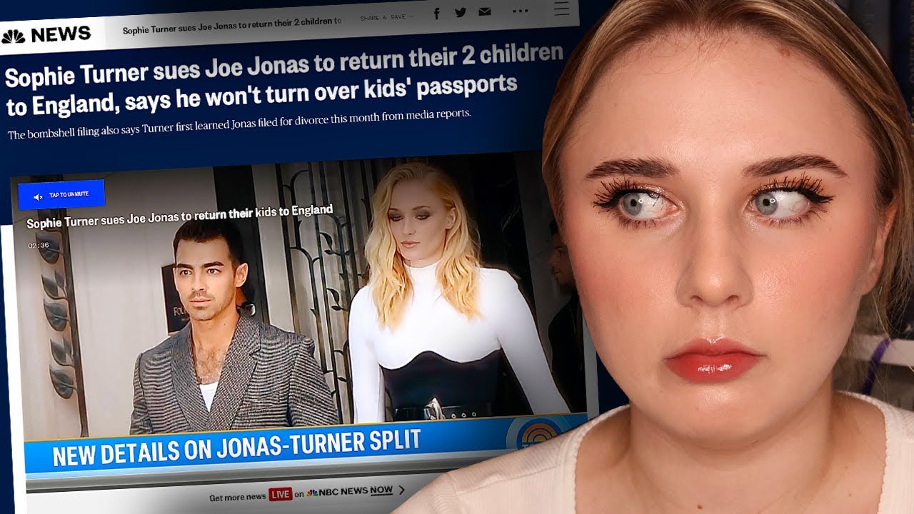 Sophie Turner sues Joe Jonas to return their 2 children to England, says he  won't turn over kids' passports