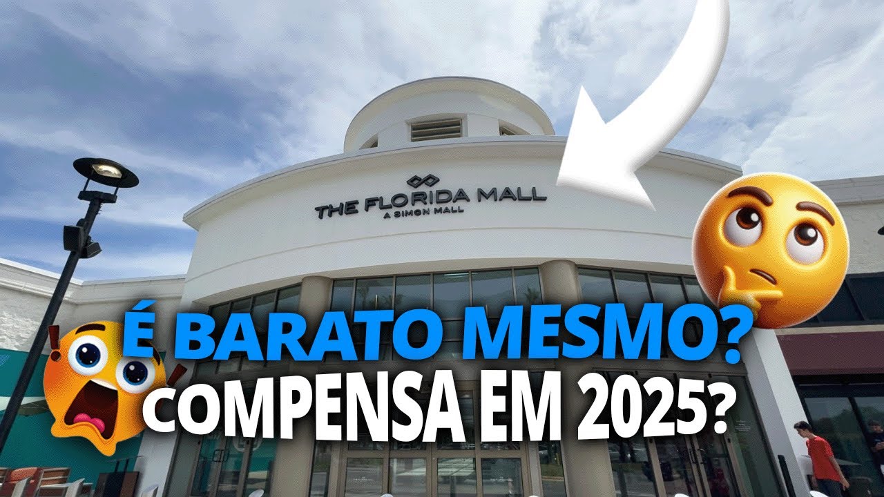 FLORIDA MALL ORLANDO: O Maior Shopping da Flórida! Vale a Pena Visitar?