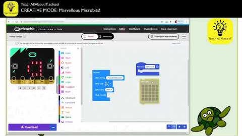 CREATIVE MODE: Marvellous Microbits!