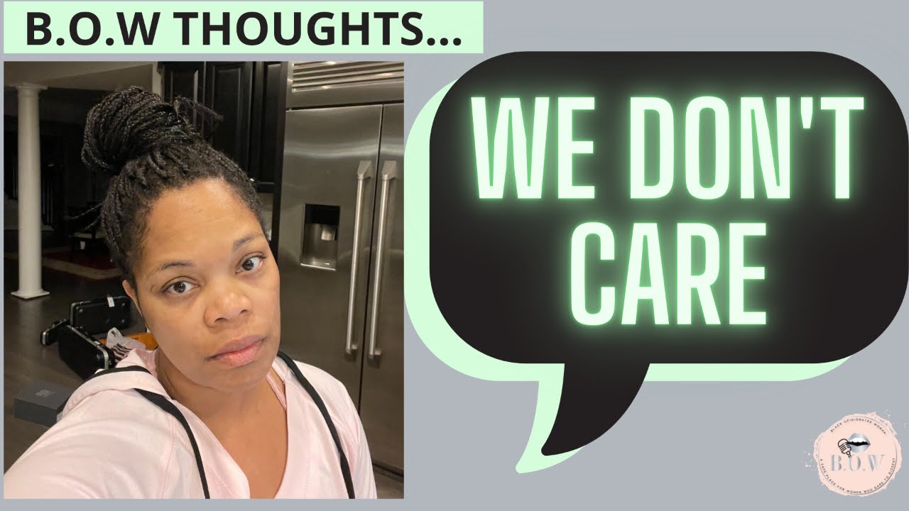 What Middle Age Women Don't Care About