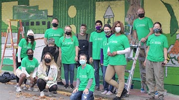 Make Every Block Better | Community Mural | H&R Block