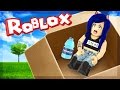 MAILED MYSELF IN A BOX CHALLENGE IN ROBLOX!