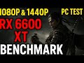 Ghost of Tsushima PC Benchmark | RX 6600 XT | 1080p &amp; 1440p All Settings Tested