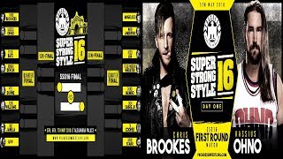 PROGRESS Chapter 68: Super Strong Style 16 Tournament 2018 Day 1 Review
