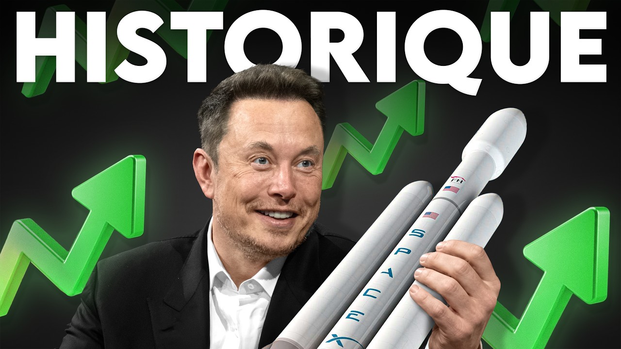 C’est hallucinant, Elon Musk se prépare à un braquage avec SpaceX