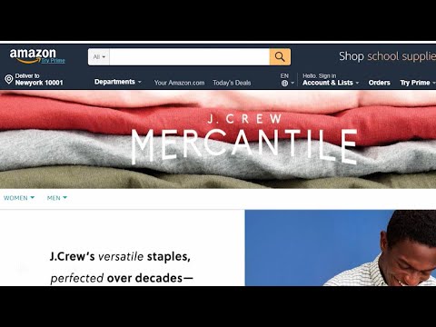 Video: The New Collection Of Amazon And J Crew