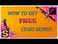 HOW TO GET FREE CSGO SKINS IN 2020! FASTEST METHOD