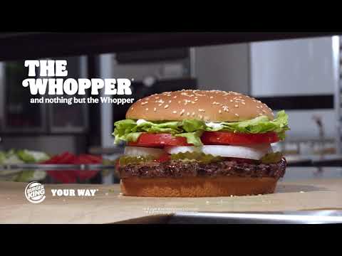 The Whopper and Nothing but the Whopper - YouTube
