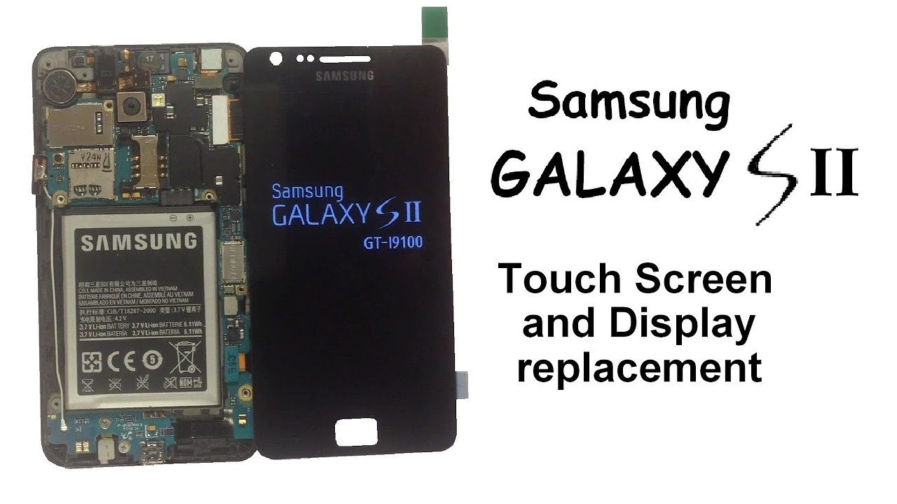 Update Samsung Galaxy S screen replacement, i9100 - How to Replace Screen Without Frame HD