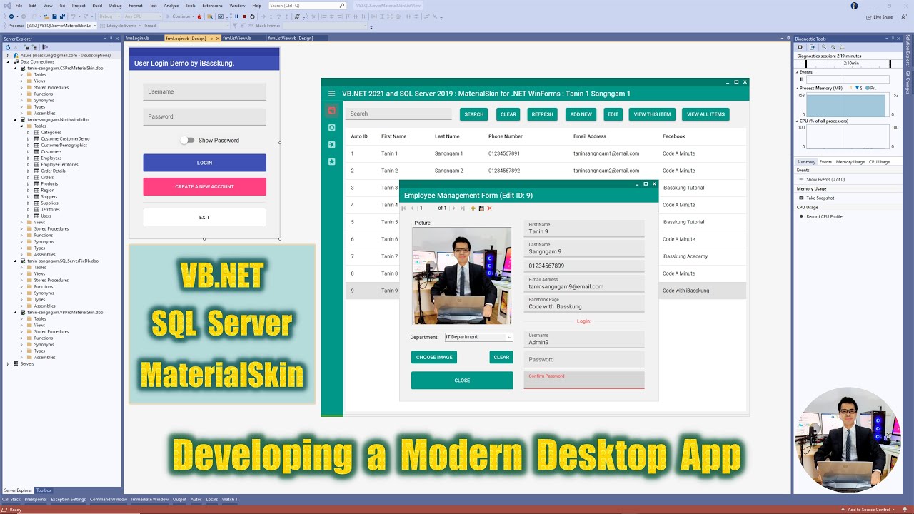 Visual Basic Desktop Applications แนะนำคอร์สออนไลน์: พัฒนา Modern Desktop App แบบมือโปร ด้วย Visual Basic ...