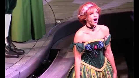 Frozen Song "For the First Time in Forever" – Live at Hyperion Show - Disneyland (HD)
