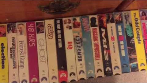My Paramount VHS Collection: 2017 Edition
