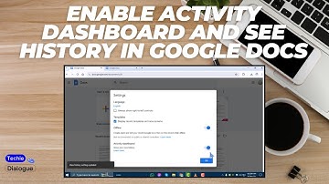 Hoe u het activiteitenoverzicht inschakelt en de geschiedenis bekijkt in Google Docs