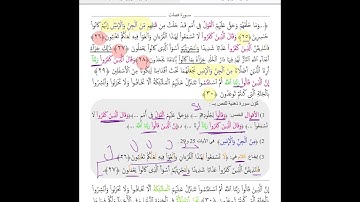 ربط وفهم ايات سوره (فصلت) الجزء.  رقم (٢) من الايه رقم (٢٥)الى الايه رقم (٥٤).🌹🌸🌺🌹