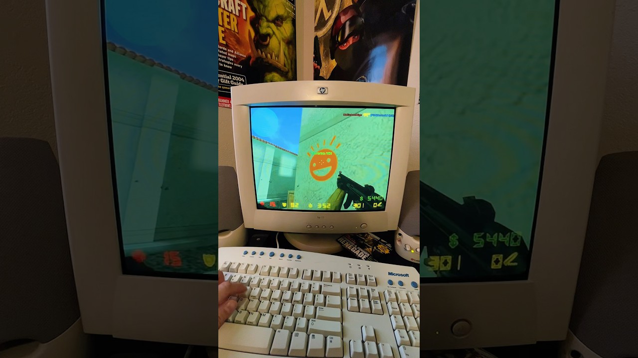 Геймплей CS Beta 6.6 Италия на моём ретро-ПК 