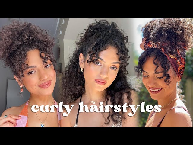 How To Style Curly Hair | Curly Hair Styles for Women