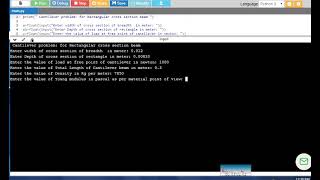 Cantilever beam problem solution by python tool Python For Engineers Cantilever Beam Spring Mass Vibration Simulation