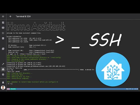 Enable SSH in Home Assistant and access files