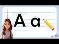 Letter A Teaching Writing The Letter A In English For Children 