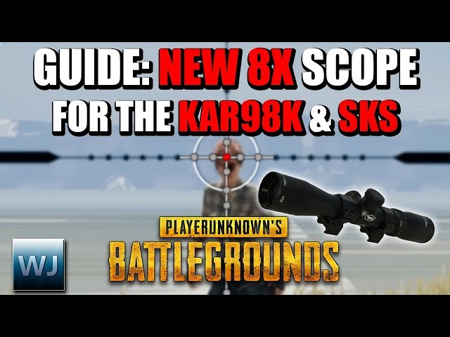 Pubg 新8倍スコープをkarとsksに付けて使うときの狙い方ガイド ドン活 Pubg 新8倍スコープをkarとsksに付けて使うときの狙い方ガイド ドン活