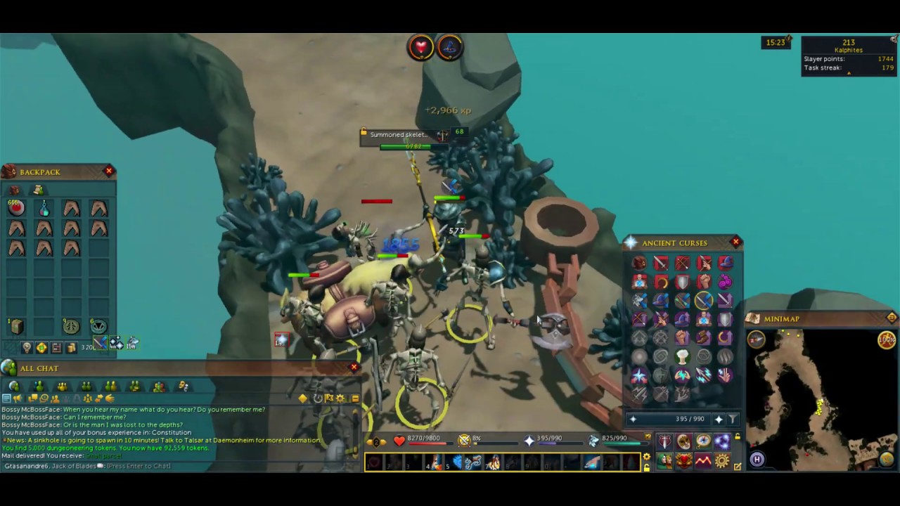 Runescape 99 HP - YouTube