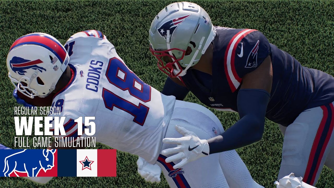 Bills vs. Patriots | 2025-26 Season Week 15 | Madden NFL 26 Simulation