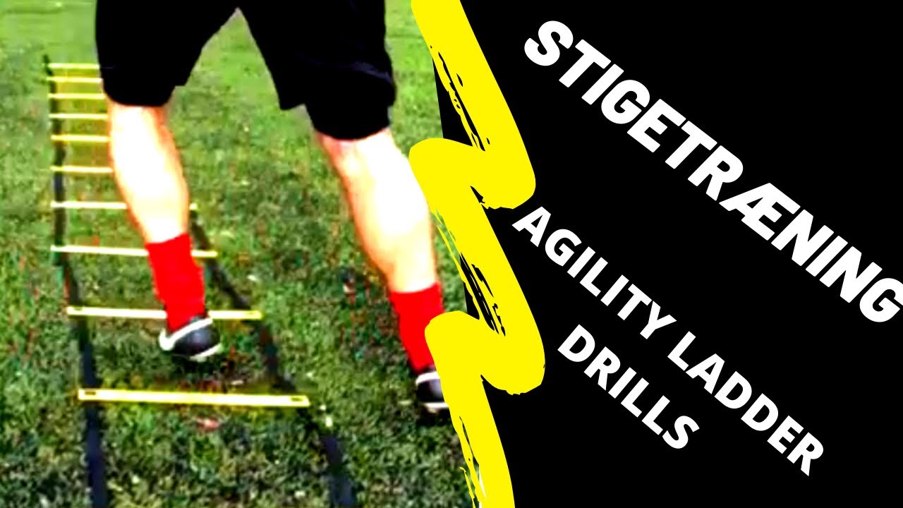 STIGETRÆNING 15 øvelser ØVELSESSTIGE I Speed ladder drill I AGILITY LADDER DRILLS I Hurtige