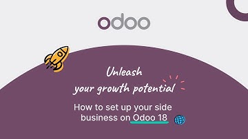 How to set up your Side Business on Odoo 18