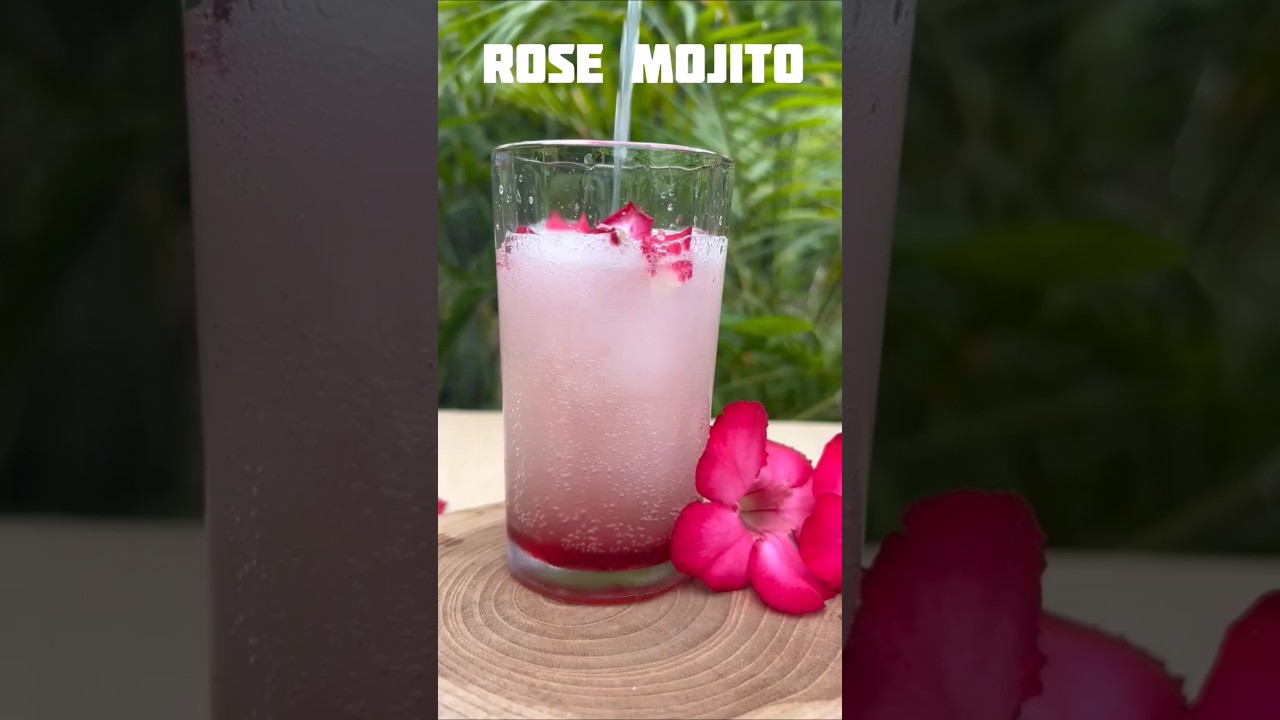 Refreshing Rose Mojito - Summer's Perfect Sip 