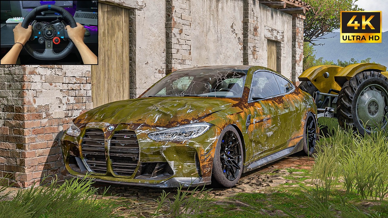 Rebuilding BMW M4 Competition (1089HP) - Forza Horizon 5 | Logitech G29 Stering Wheel Gameplay