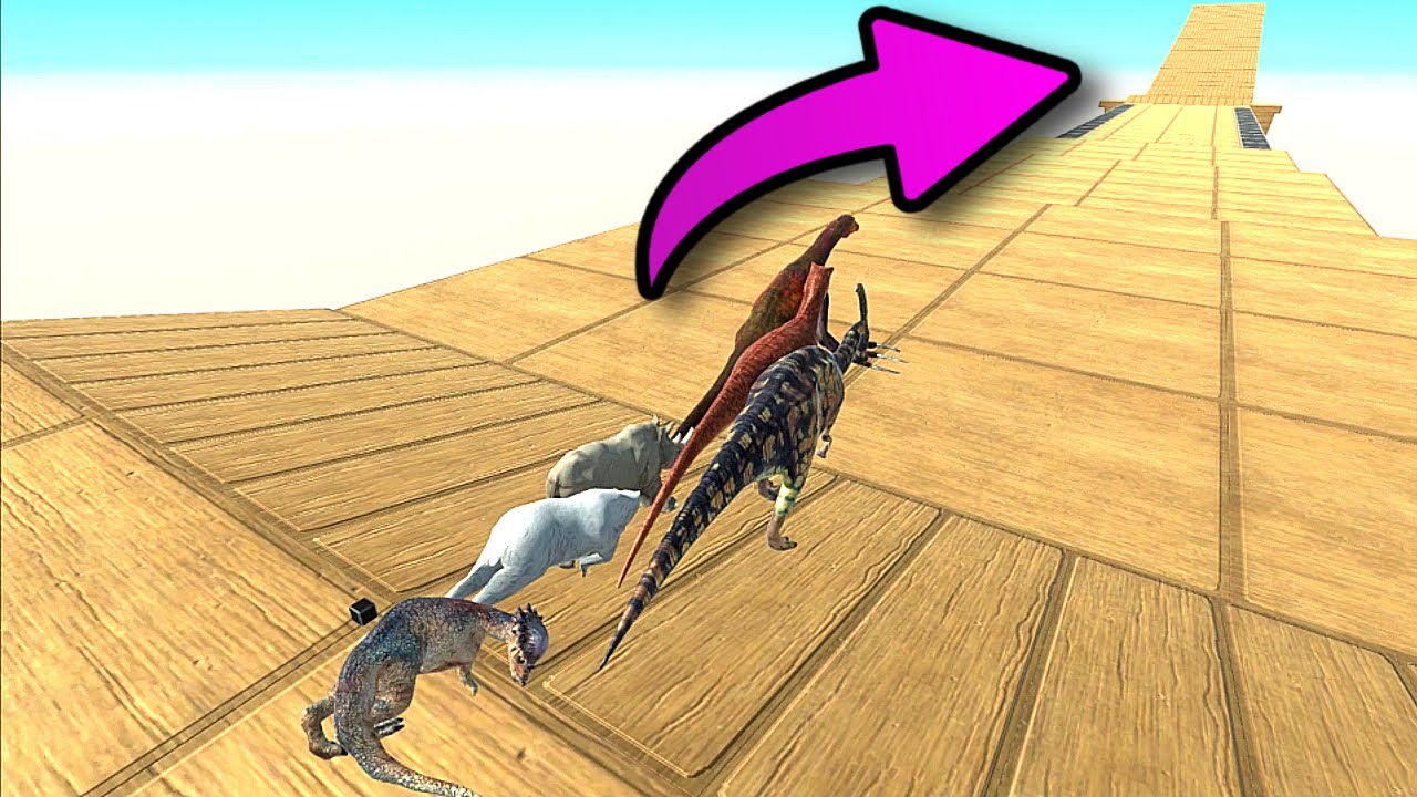 Units Racing In LONGEST Obstacle Course EVER MADE!!! - Animal Revolt Battle Simulator