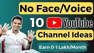 10 Best No Face No Voice YouTube Channel Ideas for High Growth & Money (2023)