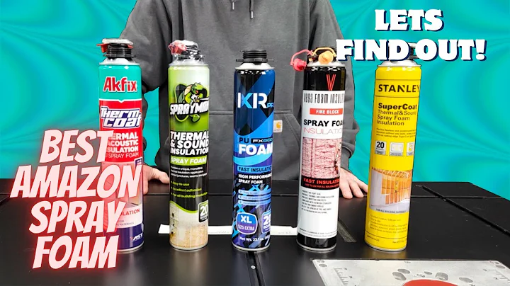 DIY  Spray Foam Insulation - Buy on AMAZON Test