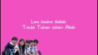 lirik lagu BERTAUHiD sridevi,afan,eby