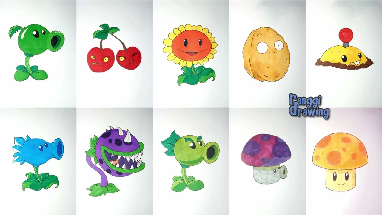 Drawing Every PVZ 2 Plant Until PVZ 3 Releases - Sunflower : r/ PlantsVSZombies