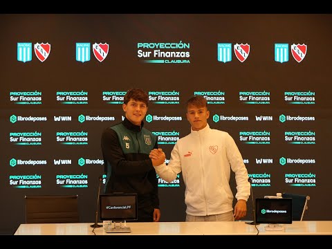 #ConferenciaLPF Proyección | Nicolás Elosú y Tomás Parmo en la previa del #Racing - #Independiente